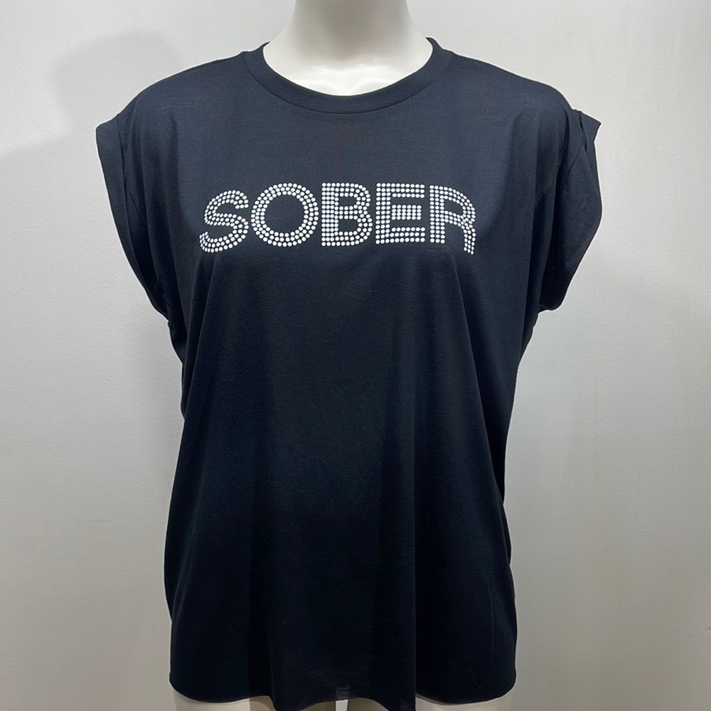 T-shirt - Sober. NWOT